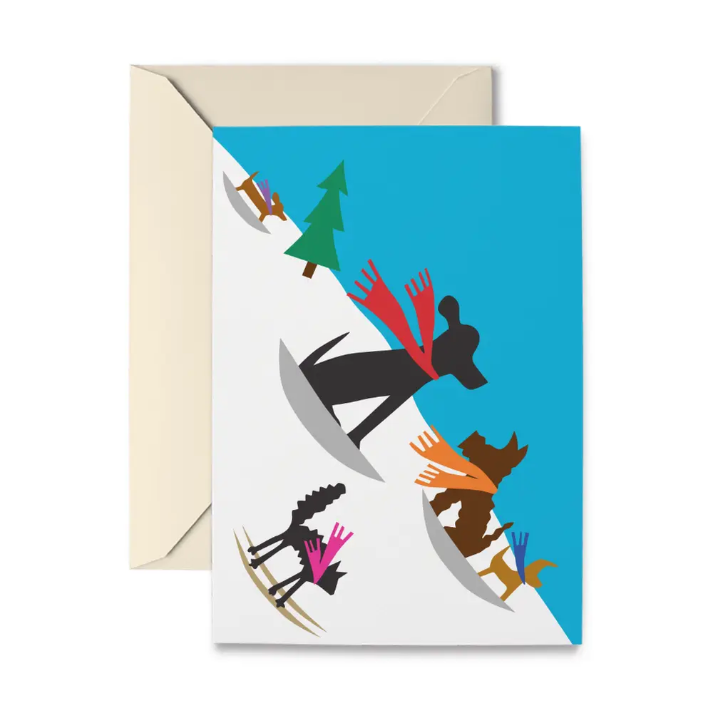 Dogs & Saucers Holiday Cards