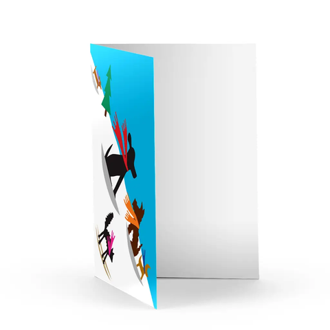 Dogs & Saucers Holiday Cards
