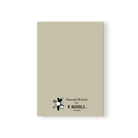 Abstract Floral No. 1 Notepad