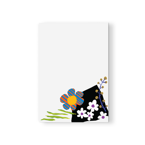 Abstract Floral No. 6 Notepad