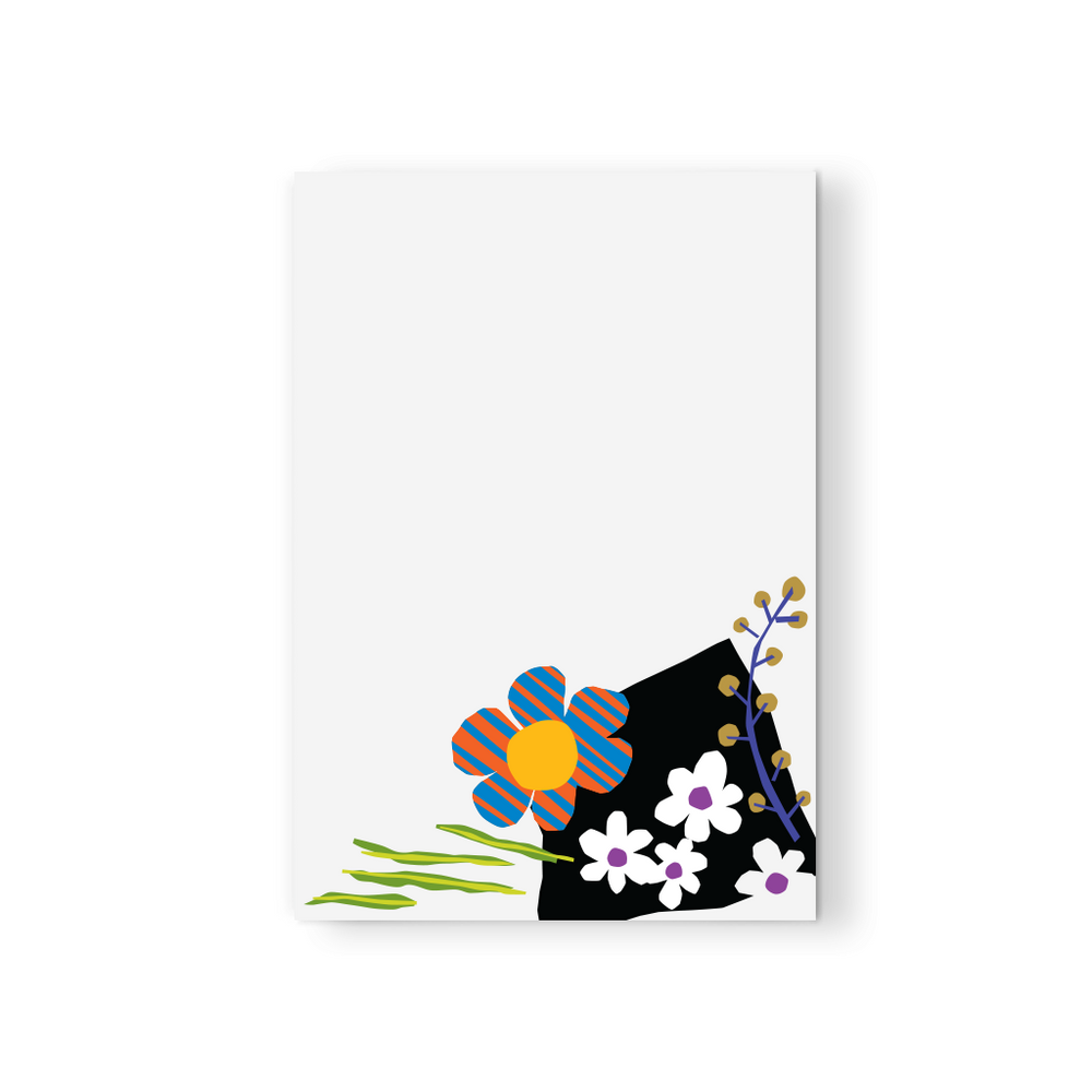 Abstract Floral No. 6 Notepad
