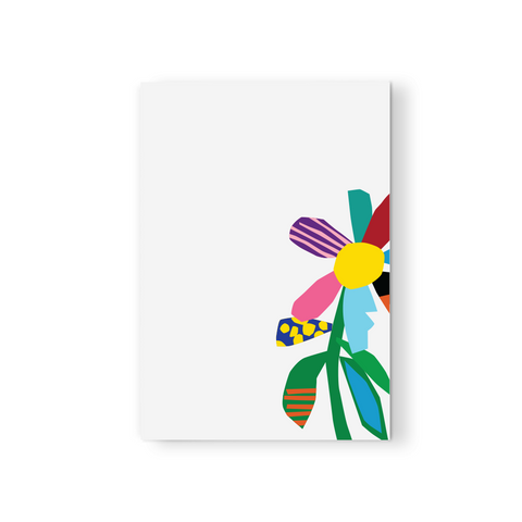 Abstract Floral No. 1 Notepad