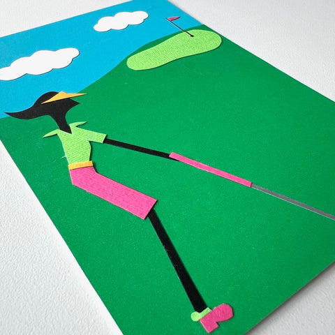 Golf Gal Artwork