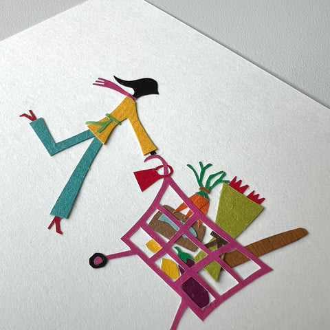 Grocery Cart Artwork
