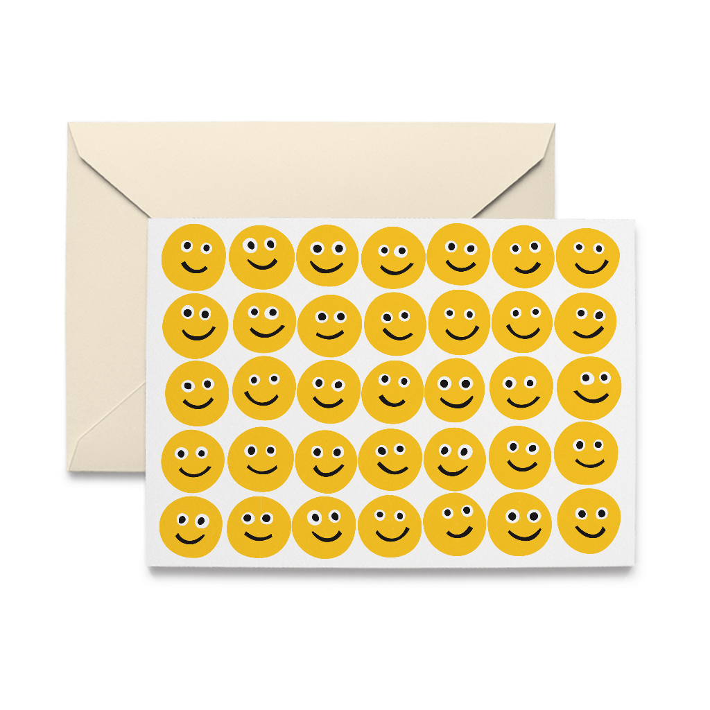 Happy Faces Note Cards