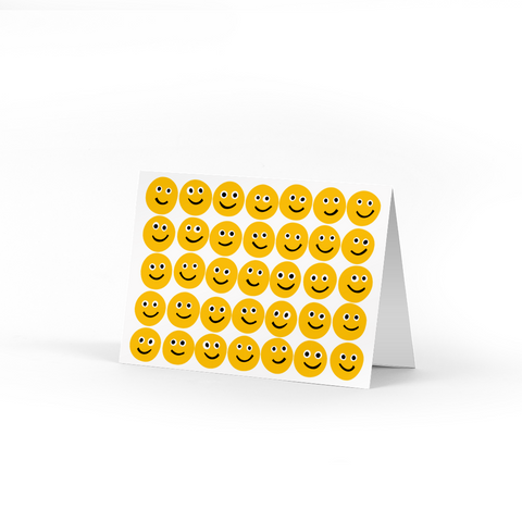 Happy Faces Note Cards