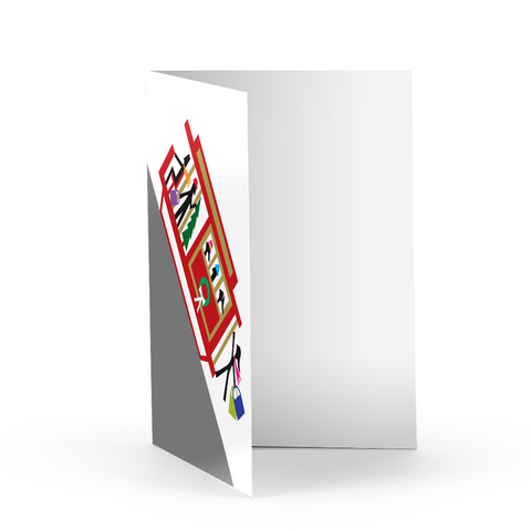 Holiday Cable Car Cards