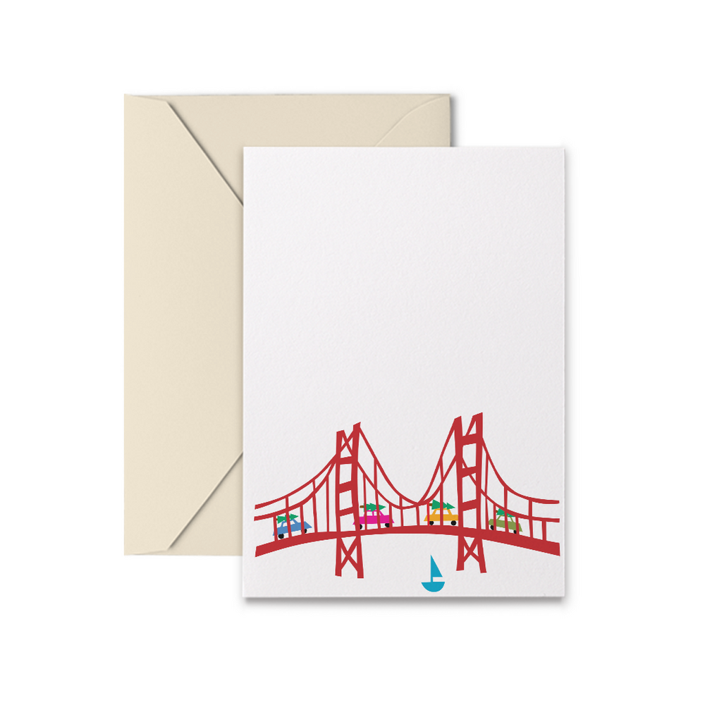 Holiday Golden Gate Gift Tags