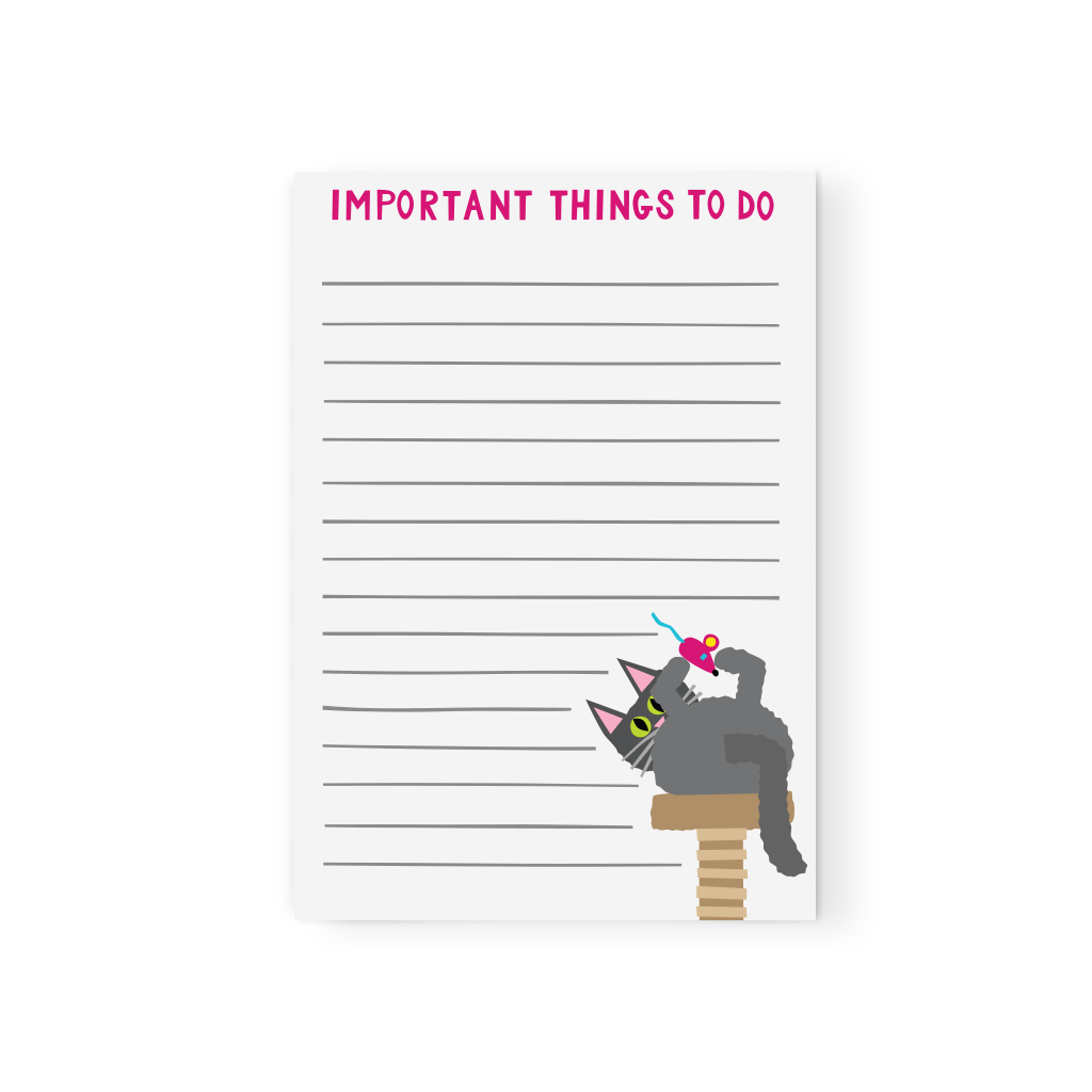 Kitty To Do Notepad – R. Nichols