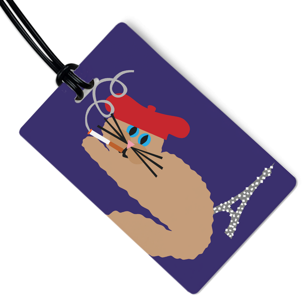 Le Chat Luggage Tag