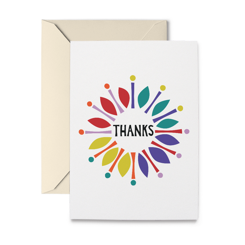 Mosaic Thank You Note Cards