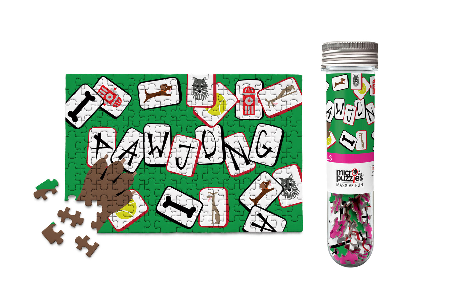Pawjong Micro Puzzle