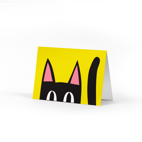 Peeking Kitty Note Cards