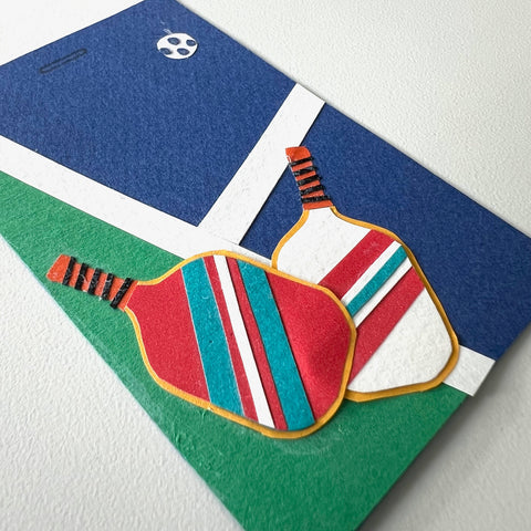 Pickleball Court Artwork