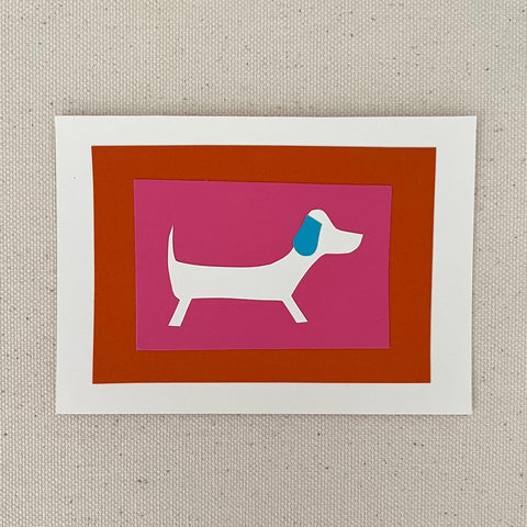 Pop Art Dachshund Artwork