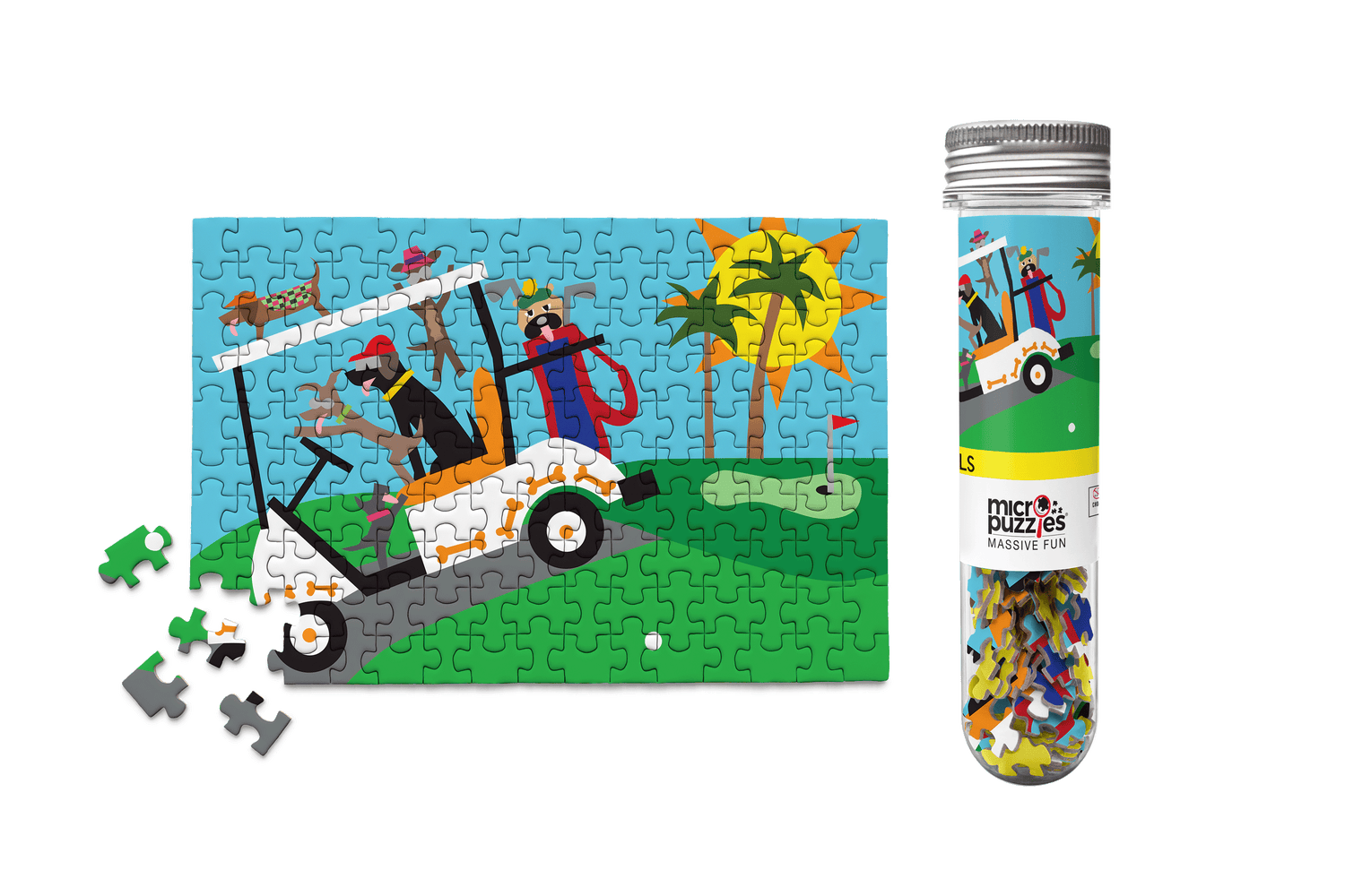 Doggie Golfers Micro Puzzle