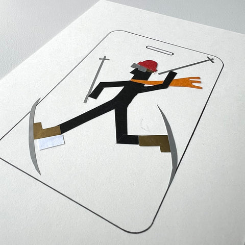 Skier Guy Artwork