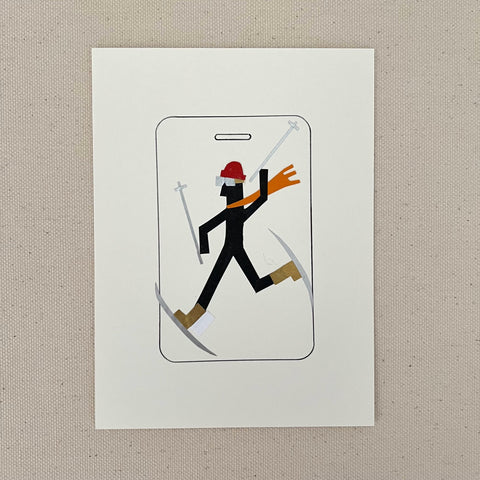 Skier Guy Artwork