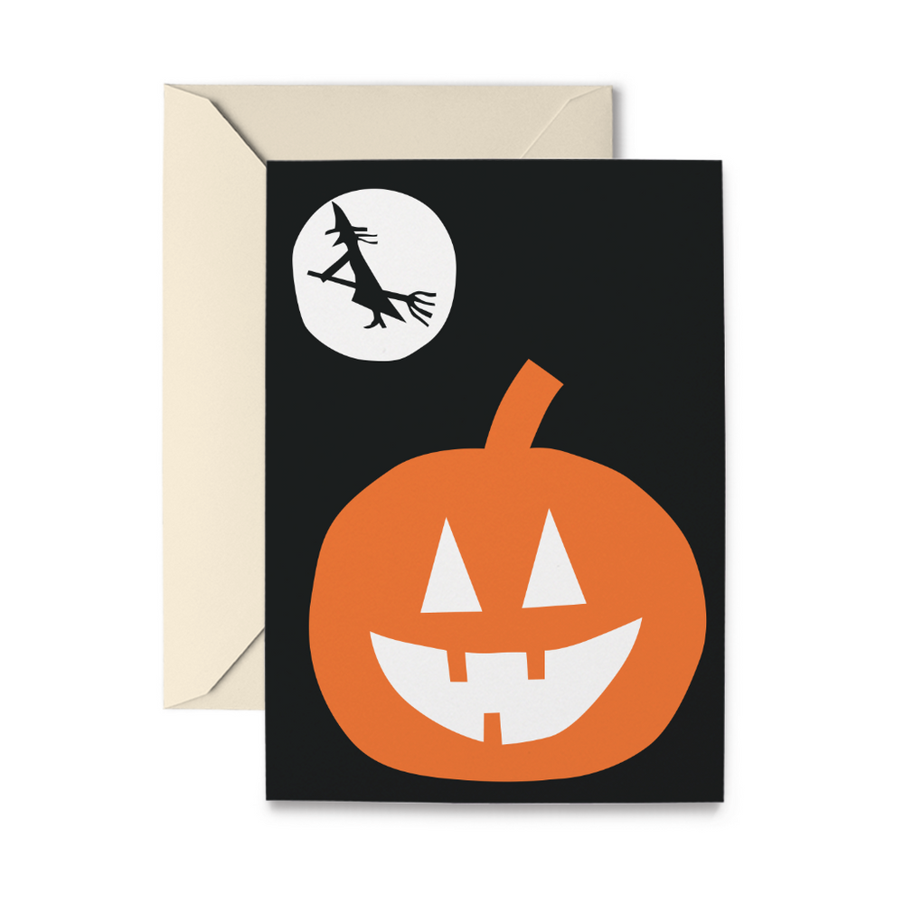 Spooky Jack Greeting Card