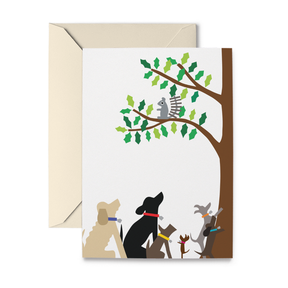 Squirrel Hunters Note Cards