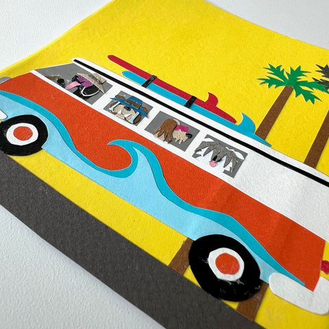 Surfer Dogs Artwork