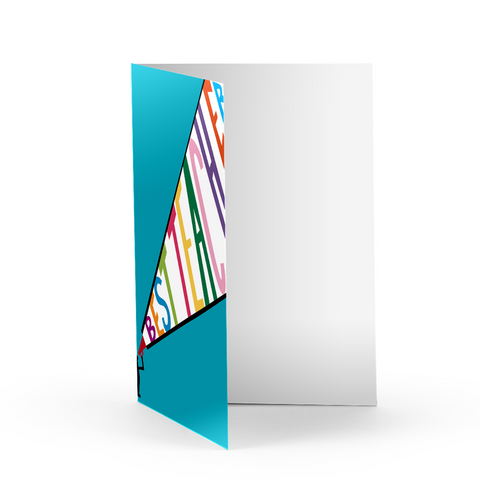 Teacher Megaphone Greeting Card