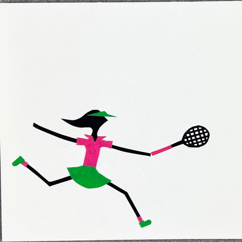 Tennis Gal Artwork
