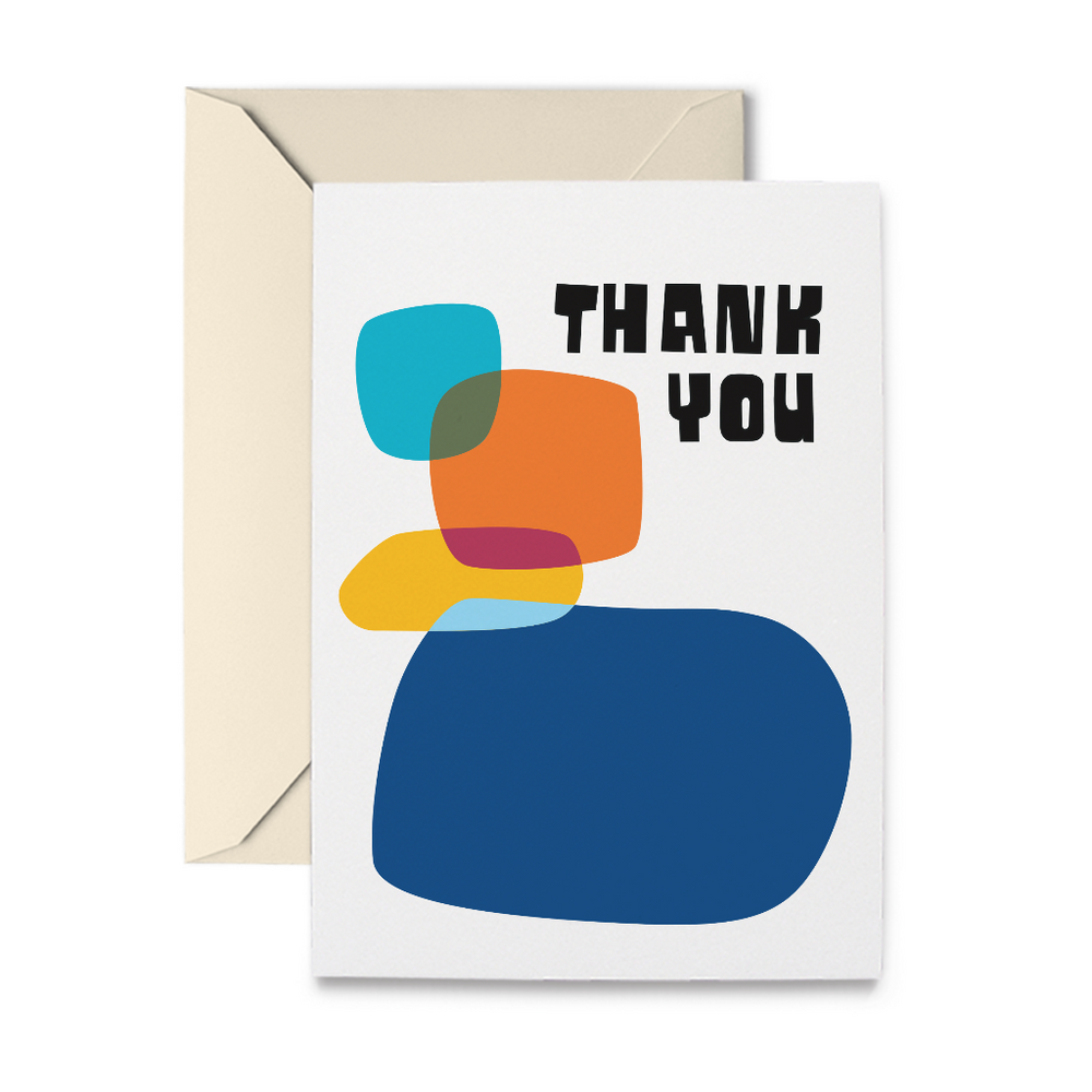 Thank You Cubes Note Cards
