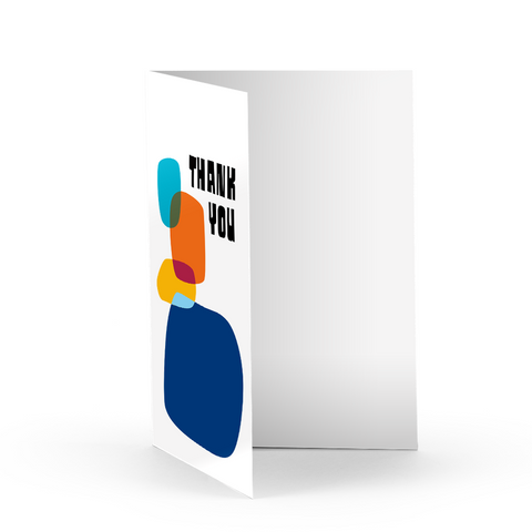Thank You Cubes Greeting Card