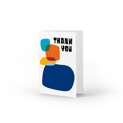 Thank You Cubes Note Cards