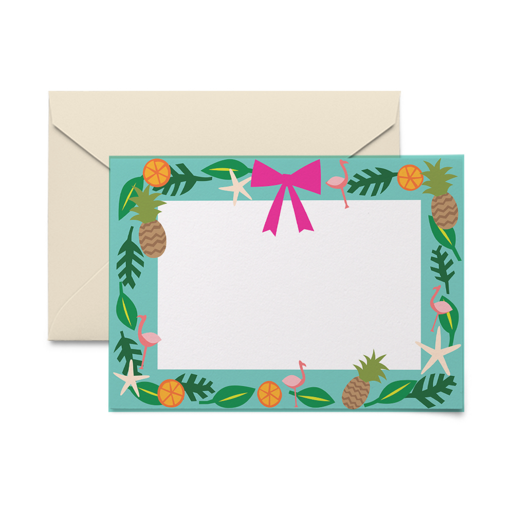 Tropical Wreath Gift Tags