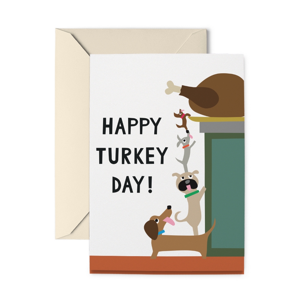 Turkey Day Greeting Card