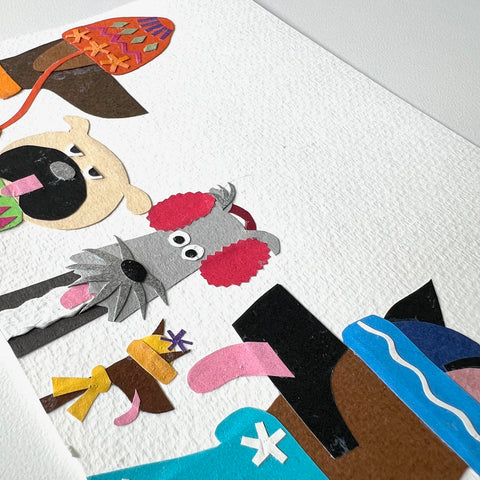 Winter Doggies Artwork