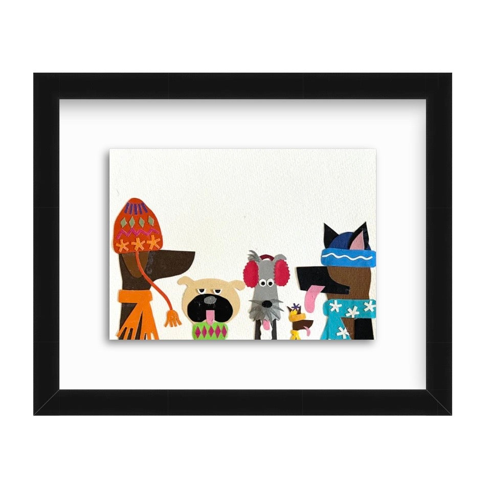 Winter Doggies Artwork