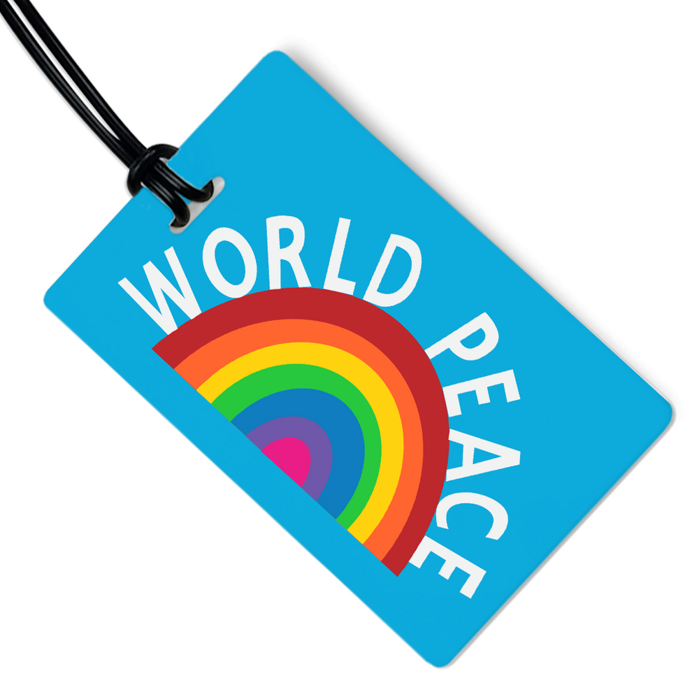World Peace Luggage Tag