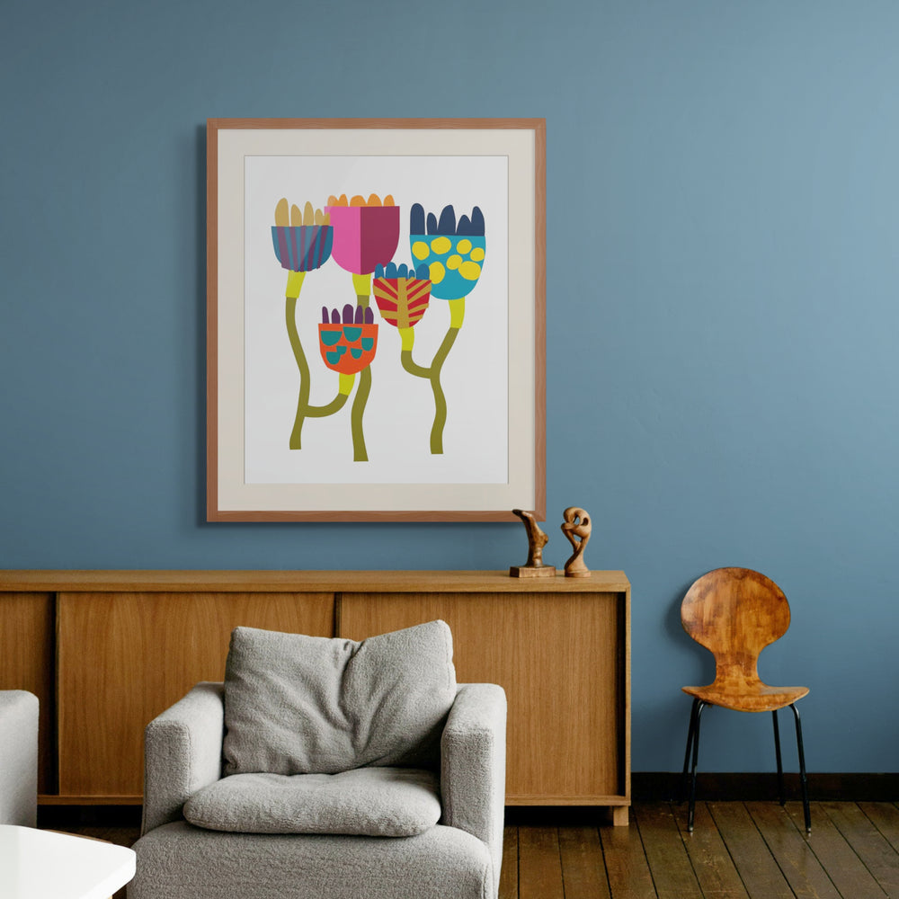 Floral Abstract No. 11 Fine Art Print