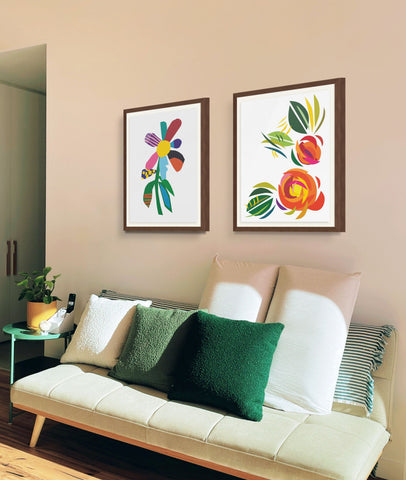 Floral Abstract No. 12 Fine Art Print