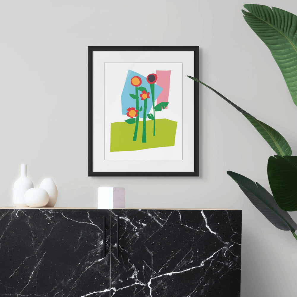 Floral Abstract No. 8 Fine Art Print