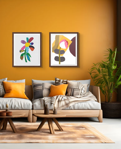 Floral Abstract No. 1 Fine Art Print