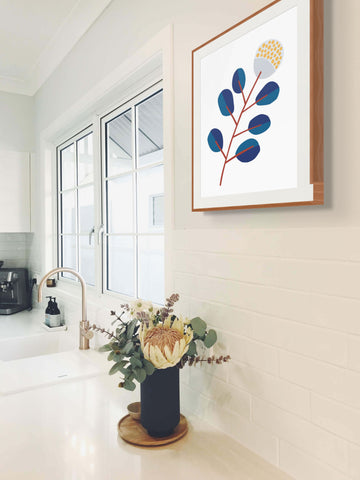 Floral Abstract No. 3 Fine Art Print