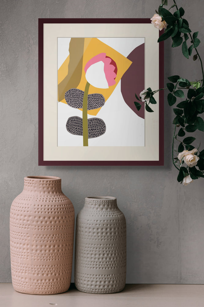 Floral Abstract No. 5 Fine Art Print