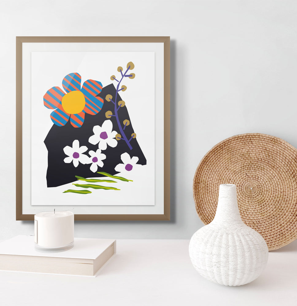 Floral Abstract No. 6 Fine Art Print