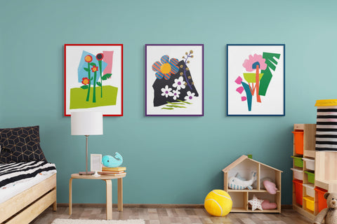 Floral Abstract No. 8 Fine Art Print