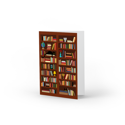 Bookcase Note Cards