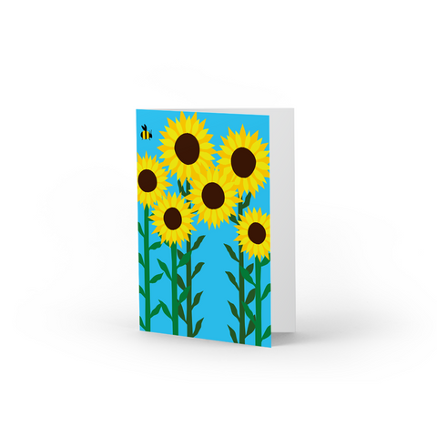 Sunflower Garden Note Cards