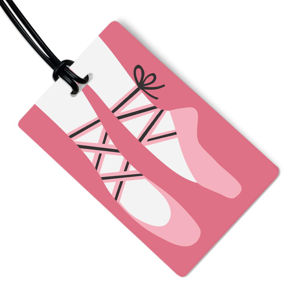 Ballet Slippers Luggage Tag