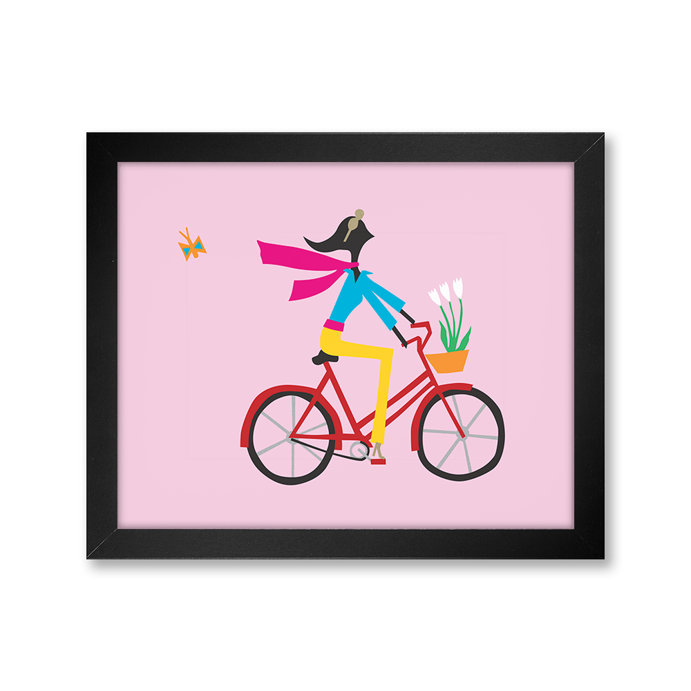 Bicyclist Print