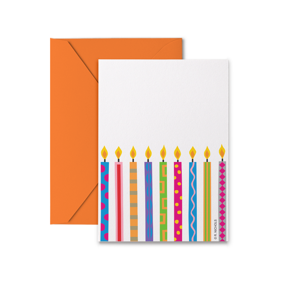 Birthday Candles Gift Tags