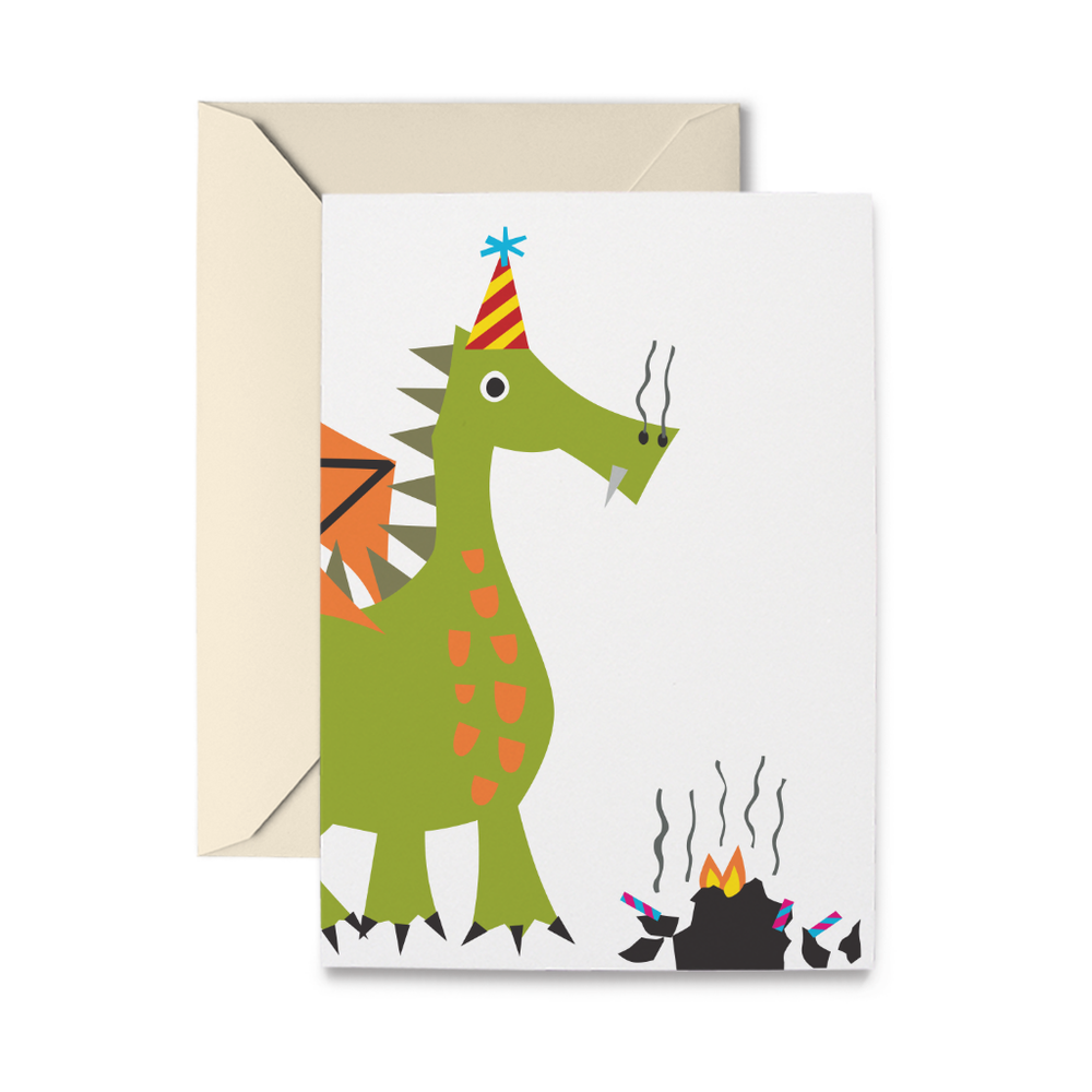 Birthday Dragon Greeting Card