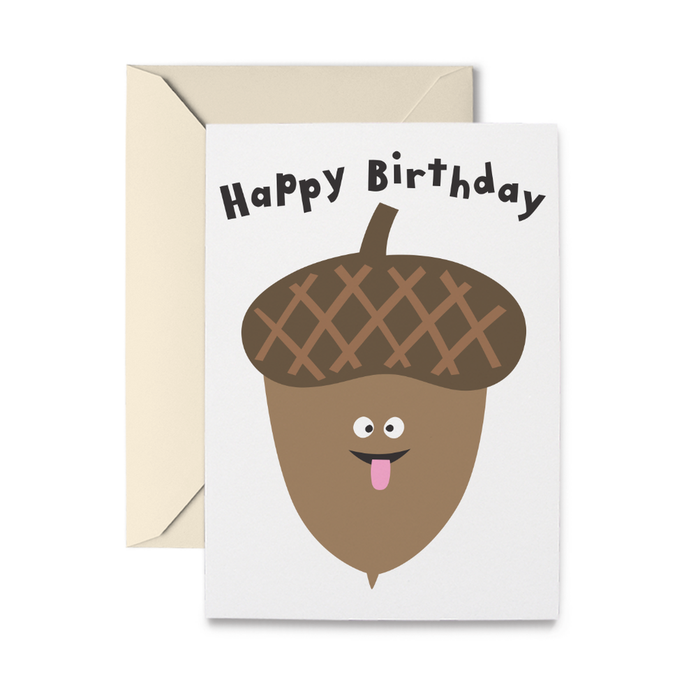 Birthday Nut Greeting Card